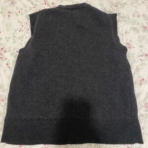 GAP Charcoal Merino Wool Vest